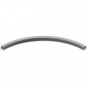 5P11R45 Spl. Horizontal Curve, 6'-0" to 11'-9"R x 45 Deg-Ptd. Tan