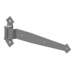  9035 Decorative Full Surface Jamb Strap Hinge