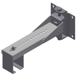 934X10-P119 End Bracket-Ptd.