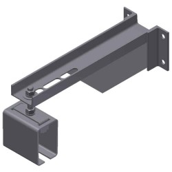 934X25-P231 End Bracket-Ptd.