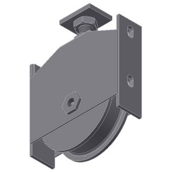  6" Bottom Roller (7,500 lb Cap per Wheel)