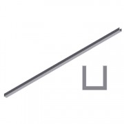 CRC75-ALUM Aluminum Bottom Guide Track (16' max)