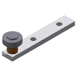 CRS40-Z Concealed Stay Roller-Zinc