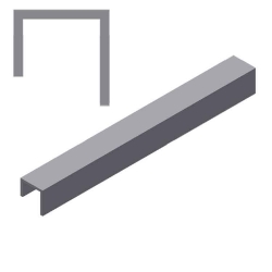  Telescoping Concealed Roller Channel-Alum.