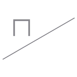  Concealed Roller Channel-Alum.