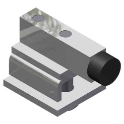  Concealed Track Stop