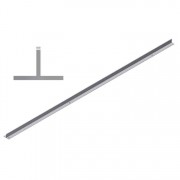 CTG160FT Concealed "T" Guide x (  ") Lng-Alum.