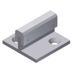 CTG160HD Heavy Duty Concealed "T" Guide (1"min door)