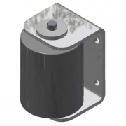 DGR-4-2S Top Guide Roller Assembly, Straight-Zinc