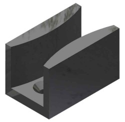  "U" Bottom Glass Guide