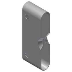RL5502R Roto Latch, Receiver-Zinc
