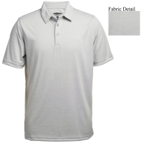  Style 7322 - Men's Heather Texture Polo