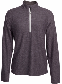  Style 7723 - Women's Marled Jersey 1/4 Zip Tech