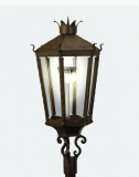 9000H KRONBERG GASLIGHT, ALUM, FITS 3" POST