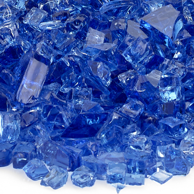 AFFCOBL10J NLA-NLA-1/4" Cobalt, 10 lb. Jar Fire Glass