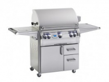 FME790S4E1P62 DIAMOND ECHELON CAB. GRILL-LP W/SIDE BURNER