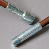 RP10624 48"FIBERGLASS EXT ROD .350 DIA.1/4" THR.(24)