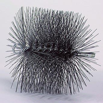 RP16407 7" RND WIRE CHIM. BRUSH 1/4" PIPE THREAD (4)