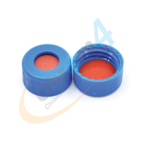 C394E-09B 9mm Blue Screw Cap,1mm Clear FEP/Red Rubber