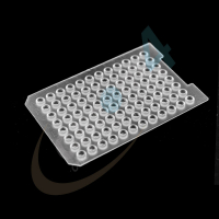 IS07-9614 96 Well Cap Mat, Round, 100% Sil., PTFE Coating w/Slit