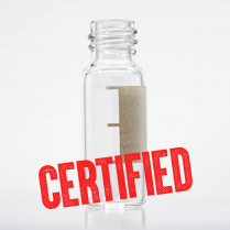 VT008M-1232T 2mL Certified Clear Screw Vial Marking Spot, 12 x 32mm, 8-42