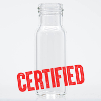 VT009-1232CERT 2mL Certified Clear Robo Vial, 12 x 32mm, 9mm Thread