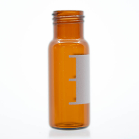 VT009M-1232A 2mL Amber Robo Vial Marking Spot,  12 x 32mm, 9mm Thread