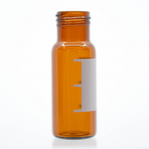 VT009M-1232A 2mL Amber Robo Vial Marking Spot,  12 x 32mm, 9mm Thread