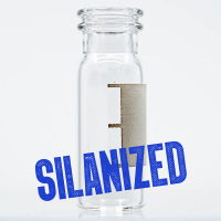 VT011SM-1232S 2mL Clear Snap Vial Marking Spot, 12 x 32mm, 11mm Silanized