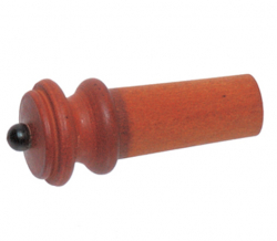 13224B VIOLA ENDBUTTON, HILL BOXWOOD BLACK