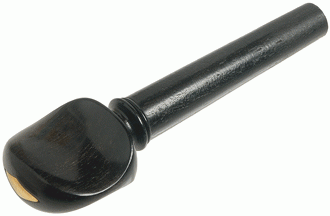 13230 TELLER VIOLA PEG, EBONY, DIAMOND INLAY