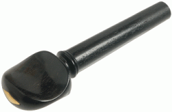 13230 VIOLA PEG, EBONY, DIAMOND INLAY