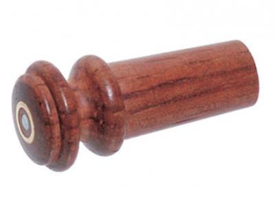 1329 VIOLIN ENDBUTTON, ROSEWOOD, PARISIAN EYE