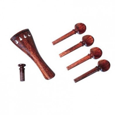 14755 ACC. SET, VLN SWISS PEG ROUND TAILPIECE, ROSEWOOD