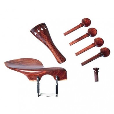 14756 ACC. SET, VLN SWISS PEG W/ CHINREST, ROSEWOOD