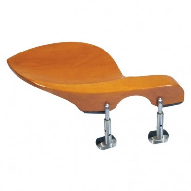 1514 VIOLIN CHINREST, GUARN., BOXWOOD, HILL NICKEL