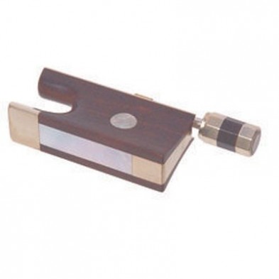 162 VIOLIN BOW FROG, EBONY, FULL-LINED