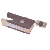 162 VIOLIN BOW FROG, EBONY, FULL-LINED