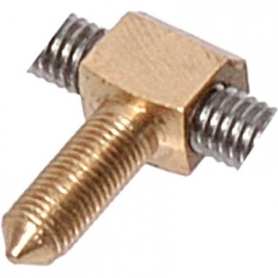 16441 BASS BOW EYELET, BRASS, METRIC