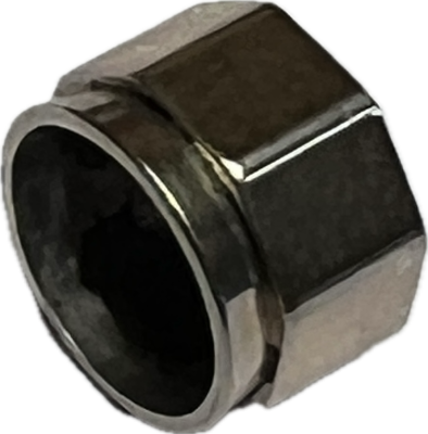 16451 BASS BOW RING, GERMAN SILVER, INSIDE