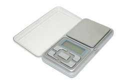 16551 POCKET SCALE, POLYCARB./SILVER, 500x0.1 GRAM