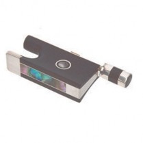 166 VIOLIN BOW FROG, PURE SILVER, EYE W/RING