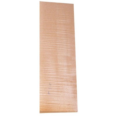 25232 VIOLA BACK, TWO-PIECE HIGHER FLAMED MAPLE, W/ SIDES