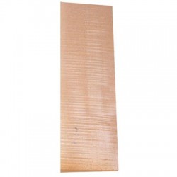 25232 VIOLA BACK, TWO-PIECE HIGHER FLAMED MAPLE, W/ SIDES