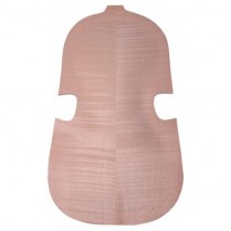 2560 VIOLIN ROUTED BACK PLAIN