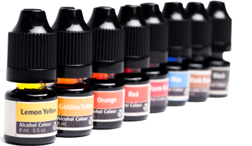 27620 OLD WOOD ALCOHOL COLOR SET, 8 COLORS, 5ml EACH