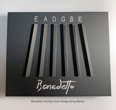 28050 BENEDETTO ARCHTOP GUITAR BRIDGE STRING MARKER