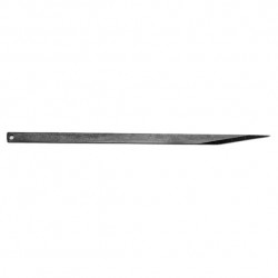 28514 HOCK KNIFE BLADE, 1/4"x1/16"x7", DOUBLE BEVEL