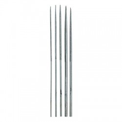 29101 SUPER FINE LINE ROUND FILE SET, FIVE PIECES