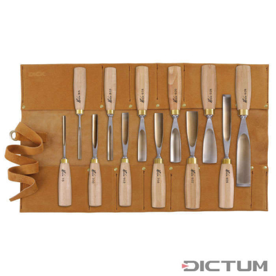 29822 HERDIM SCROLL GOUGE & C.B. GOUGE SET, 12 PCS.